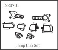 Absima Lamp Cup Set - Khamba