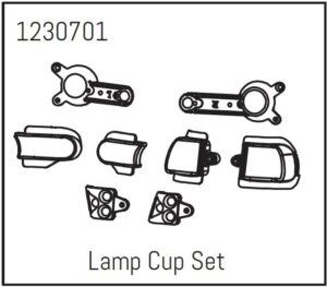 Absima Lamp Cup Set - Khamba