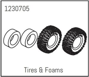 Absima Tires & Foams - Khamba (2)