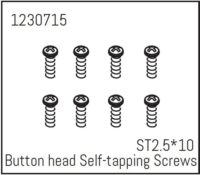 Absima Button head Self-tapping screws ST2.5*10 (8) - Khamba