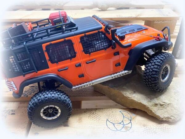 Absima Metal Side Steps for Sherpa (2)