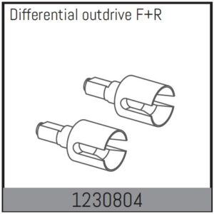 Absima Differential Outdrives front/rear