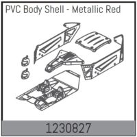 Absima Body Shell Set - Metallic-Red