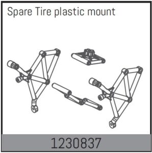 Absima Spare Wheel Mount