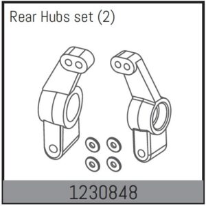 Absima Rear Hub Set