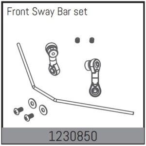 Absima Front Sway Bar Set
