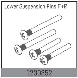 Absima Lower Suspension Pin Set f/r
