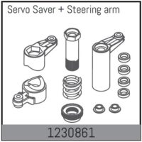 Absima Servo Saver/Steering Arms