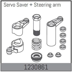 Absima Servo Saver/Steering Arms