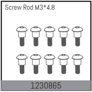 Absima Screw Rods M3*4.8 (10)