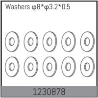 Absima 8*3.2*0.5 Washers (10)