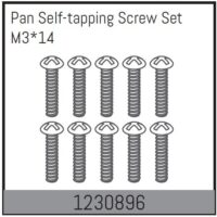 Absima M3*14 Pan self-tapping Screw Set (10)