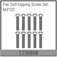 Absima M3*20 Pan self-tapping Screw Set (10)