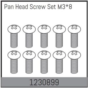 Absima M3*8 Socket Cap Screw Set (10)