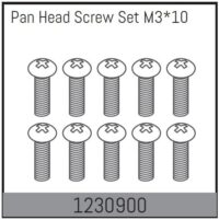 Absima M3*10 Pan Head Screw Set (10)