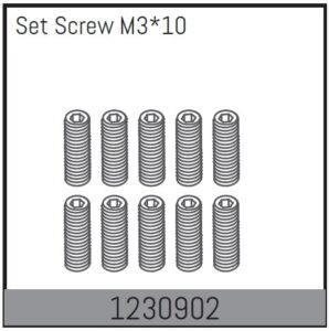 Absima Set Screw M3*10 (10)