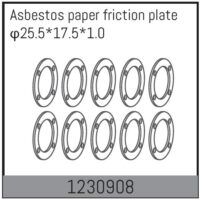 Absima Differential paper gasket 25.5*17.5*1.0 (10)