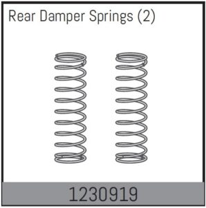 Absima Rear Damper Spring (2)