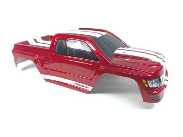 Absima Monster Truck Body red AMT3.4BL-V2