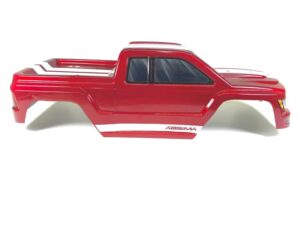 Absima Monster Truck Body red AMT3.4BL-V2