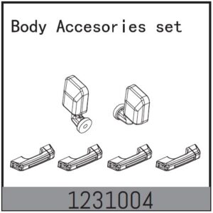 Absima Body Accessory Set - CR3.4eco