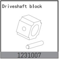 Absima Driveshaft Block - CR3.4eco