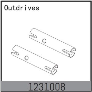 Absima Outdrives (2) - CR3.4eco