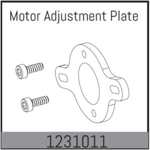 Absima Motor Adjustment Plate - CR3.4eco
