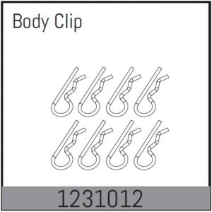 Absima Body Clips (8) - CR3.4eco