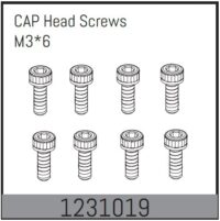 Absima Cap Head Screws M3*8 (8)