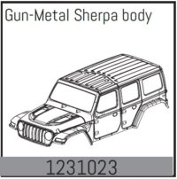 Absima Body gun-met. - Sherpa