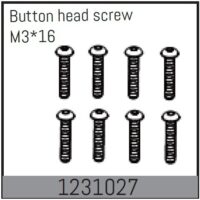 Absima Button Head Screws M3*16 (8)