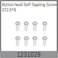 Absima Button Head Screws M2.5*6 (8)