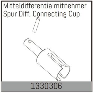 Diff Connecting Cup Spur (1330306) Absima