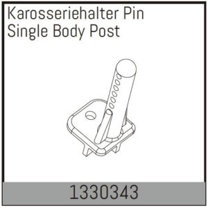 Body Post Single (1330343) Absima