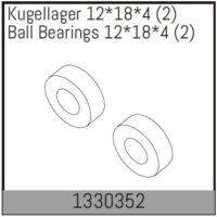 Ball Bearing 12x18x4mm (2) (1330352) Absima