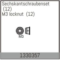 Mutter lukustusega M3 (12) (1330357) Absima
