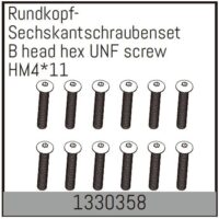 Kruvid Ball Head M4x11mm (12) (1330358) Absima