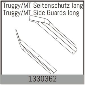 Chassis Side Guards Long (1330362) Absima