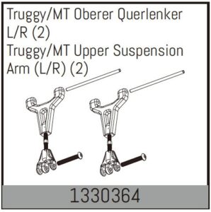 Suspension Arm L/R Truggy/MT Upper (2) (1330364) Absima