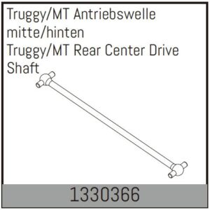 Drive Shaft Rear Center Truggy/MT (1330366) Absima