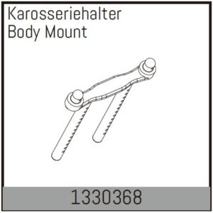 Body Mount (2) (1330368) Absima