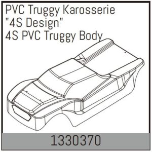 Body Truggy 4S PVC (1330370) Absima