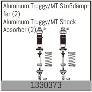 Shock Absorber Set Truggy/MT (2) (1330373) Absima