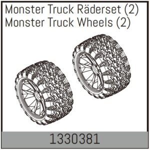 Wheels Moster Truck (2) (1330381) Absima