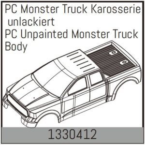 Body Monster Truck PC (1330412) Absima
