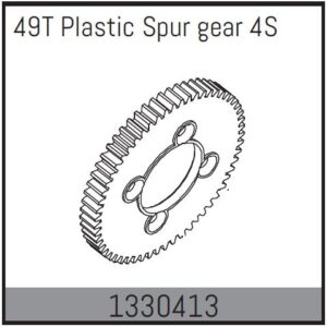 Spur Gear 49T 4S (1330413) Absima