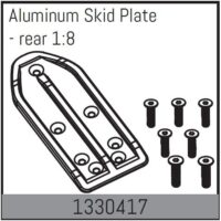 Skid Plate Rear AL (1330417) Absima