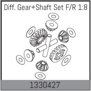 Diff Gear Set F/R (1330427) Absima