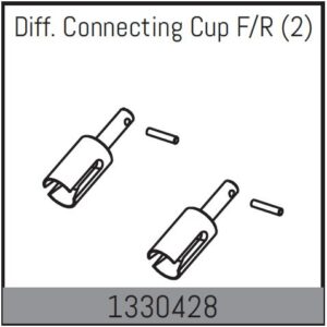 Diff Connecting Cup F/R (2) (1330428) Absima